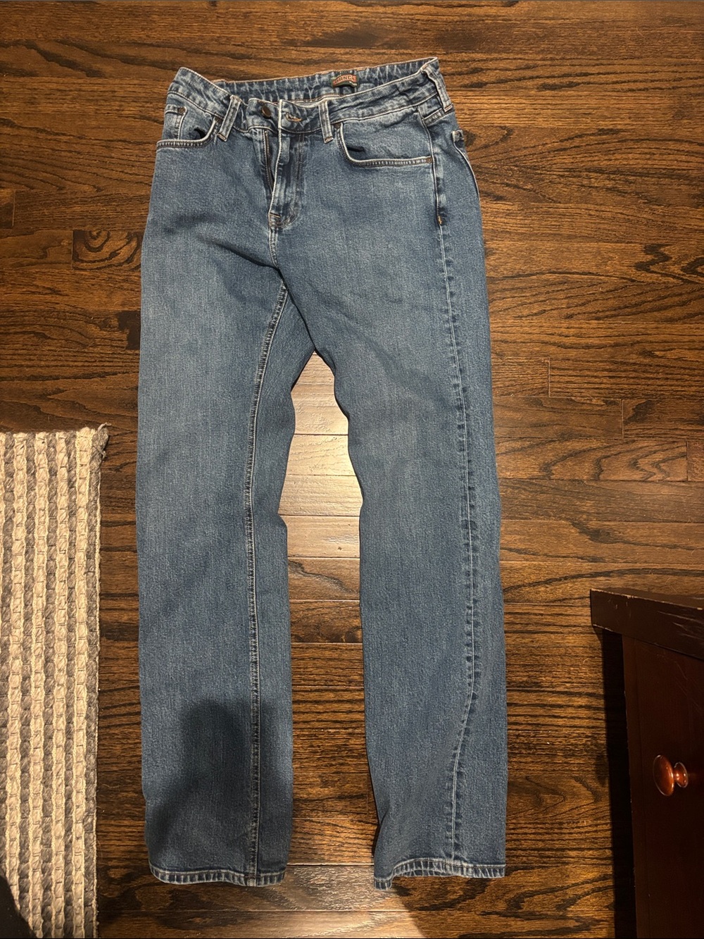 Tecovas Men's Straight-Leg Light Blue Jeans